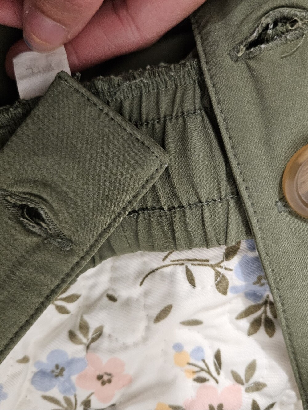 Albion Womens TALL L JUMPSUIT OVERALLS OLIVE GREEN FUN OUTDOOR - Picture 9 of 11